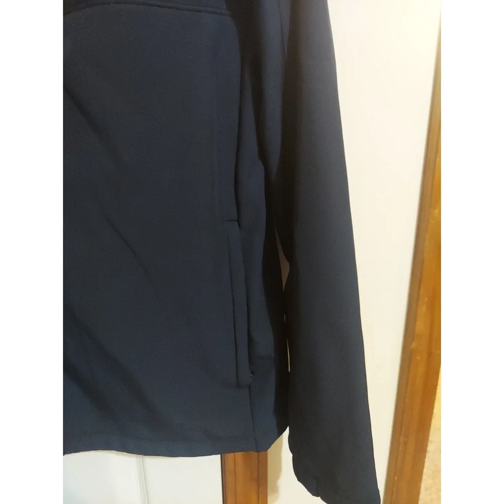 Banana Republic Jacket Mens Large Blue Long Sleeve Snap Lined Button Up Collared